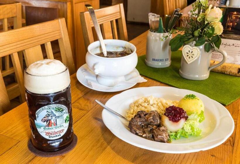 Отель Brauerei Gasthof Eck
