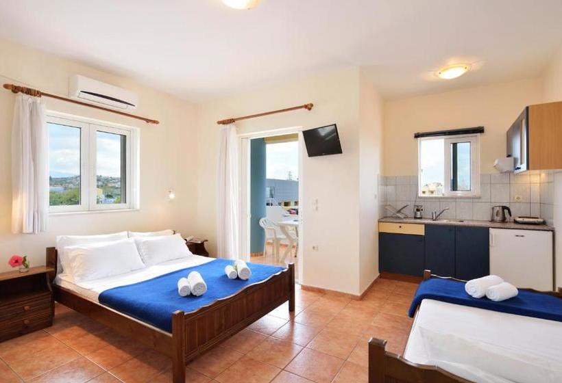 ホテル Katerina Rooms Agii Apostoli