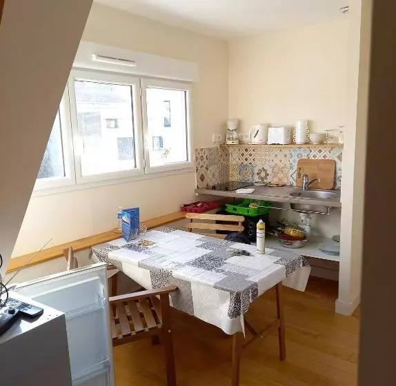 ホテル Voiles Et Terrasses By Corinne Résidence Face Au Port