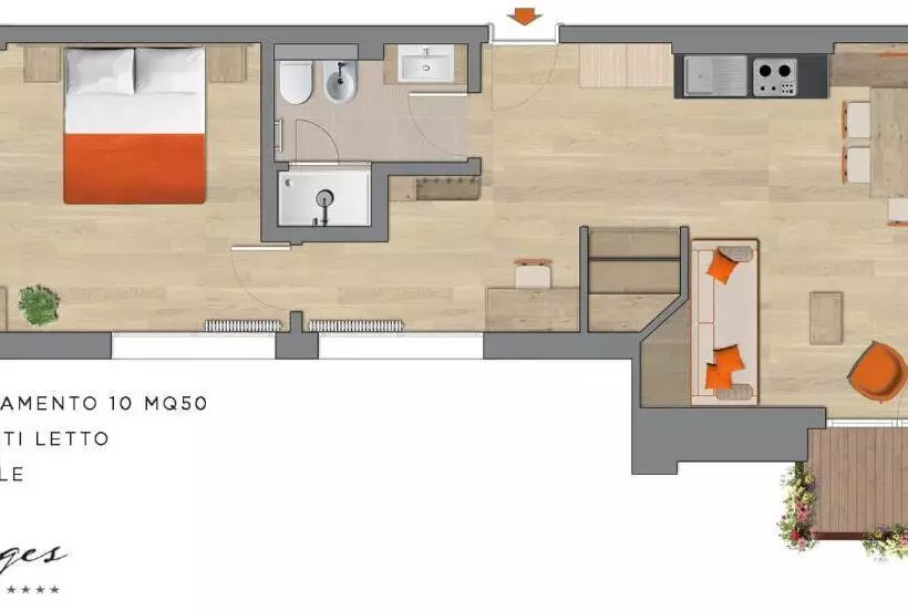 Hotelli Residence Langes