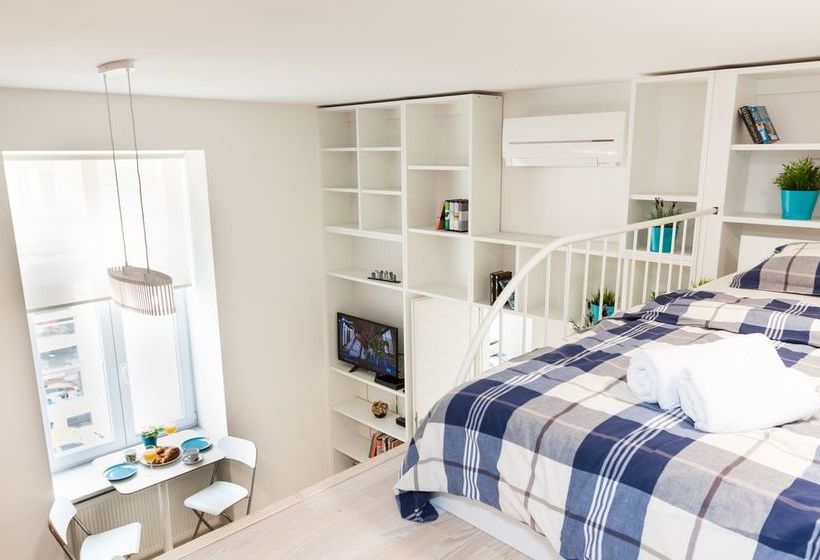 בית מלון כפרי Loox Serviced Apartments Zagreb Palmoticeva Street