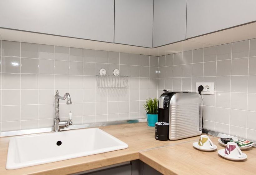 בית מלון כפרי Loox Serviced Apartments Zagreb Palmoticeva Street