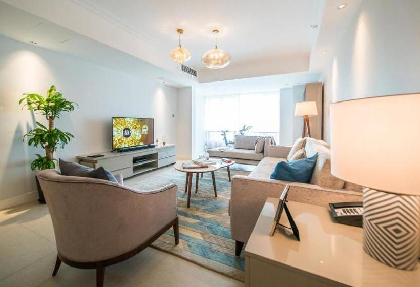 בית מלון כפרי Tianfu Square Serviced Suites By Lanson Place