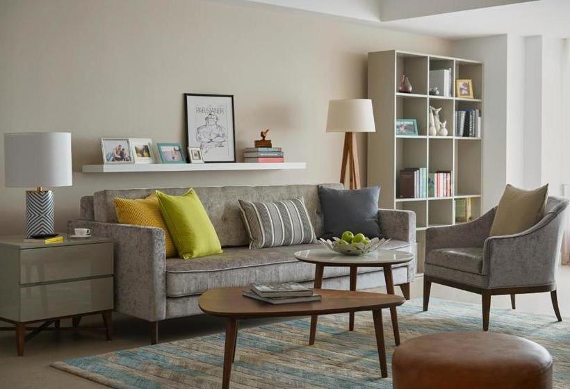 בית מלון כפרי Tianfu Square Serviced Suites By Lanson Place