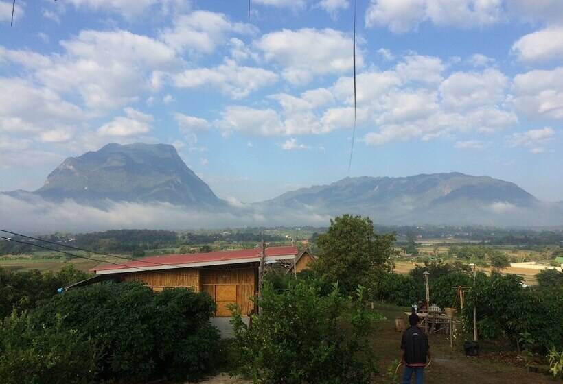 فندق صغير Baan 2 Dao Farmstay