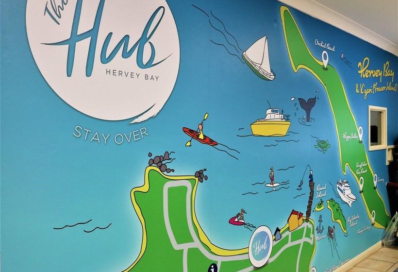 旅馆 The Hub Hervey Bay