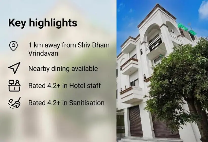 Hotelli Townhouse Oak Char Dham Vrindavan