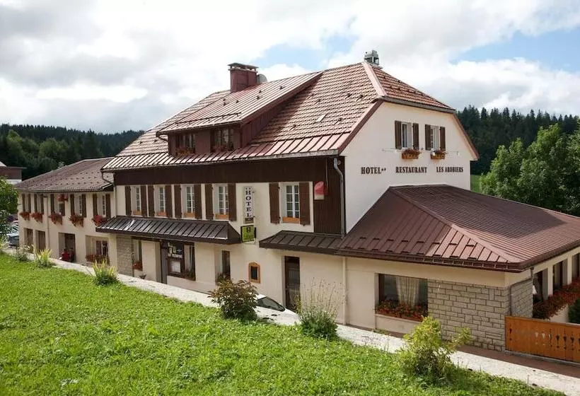 ホテル Logis Hôtel Les Arobiers