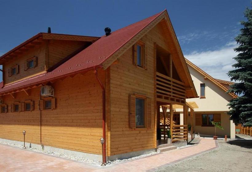 펜션 Family Panzio Es Apartman Hazak