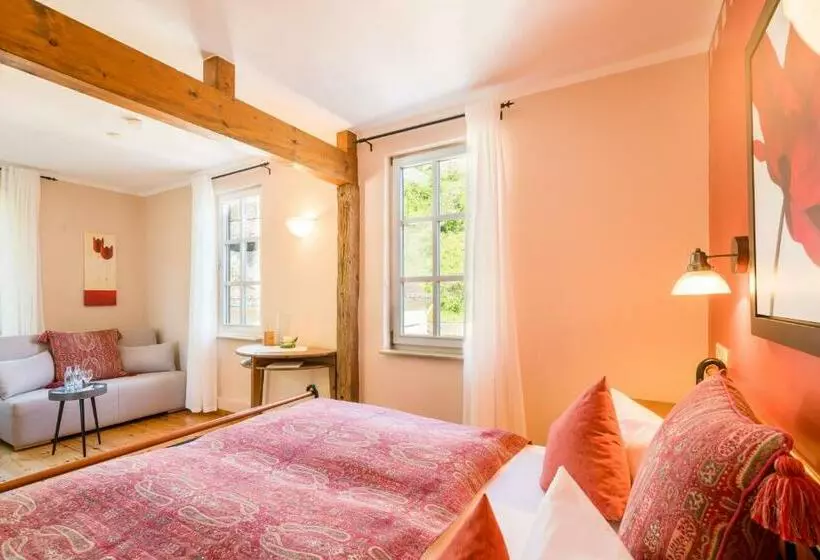 ペンション Gästehaus Knab's Mühlenschenke