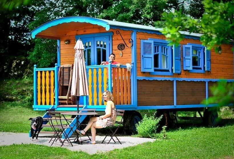 بنسيون Le Roulottes Du Petit Gouffre De Padirac Avec Spa