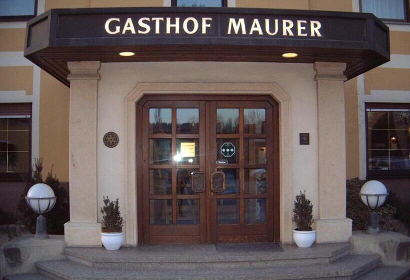 호스텔 Maurer Gasthof Vinothek