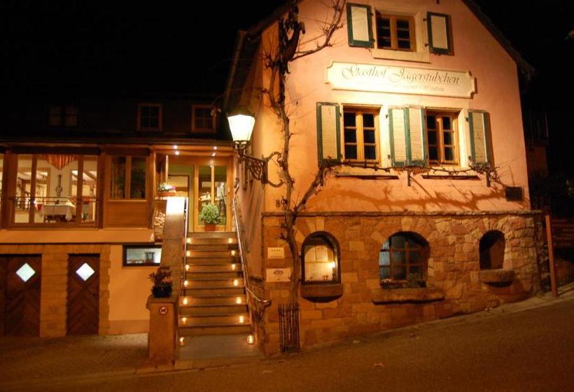 펜션 Landgasthof Jägerstübchen