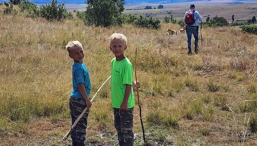 ホテル Oban Farm Stay Van Reenen