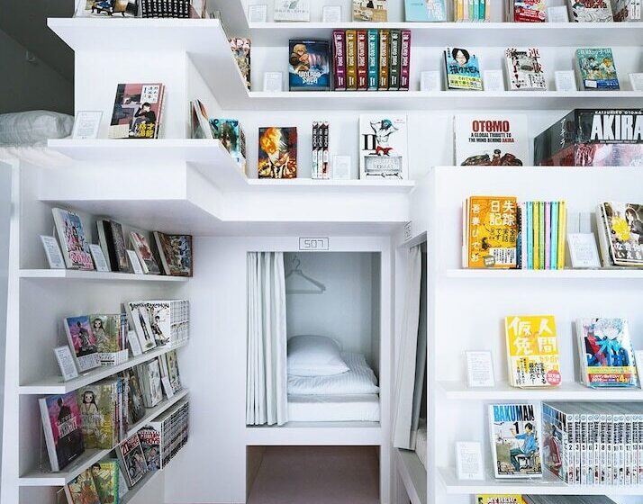 旅馆 Manga Art Hotel, Tokyo