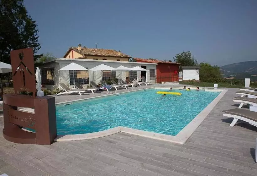 ホテル Agriturismo Le Capannacce Urbania