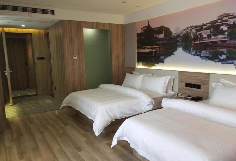 בית מלון כפרי Jinjiang Metropolo  Nanjing Jiangjun Dadao Hehai University Branch