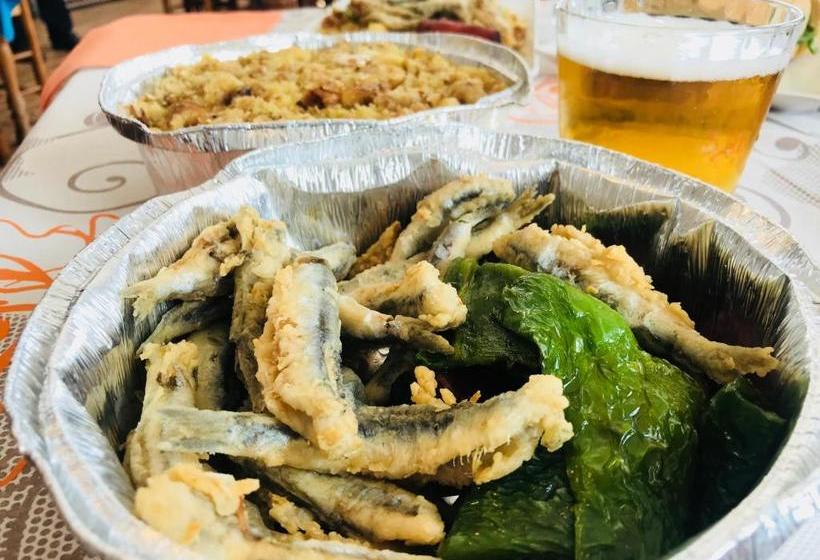 펜션 Hostal Restaurante Ecuador