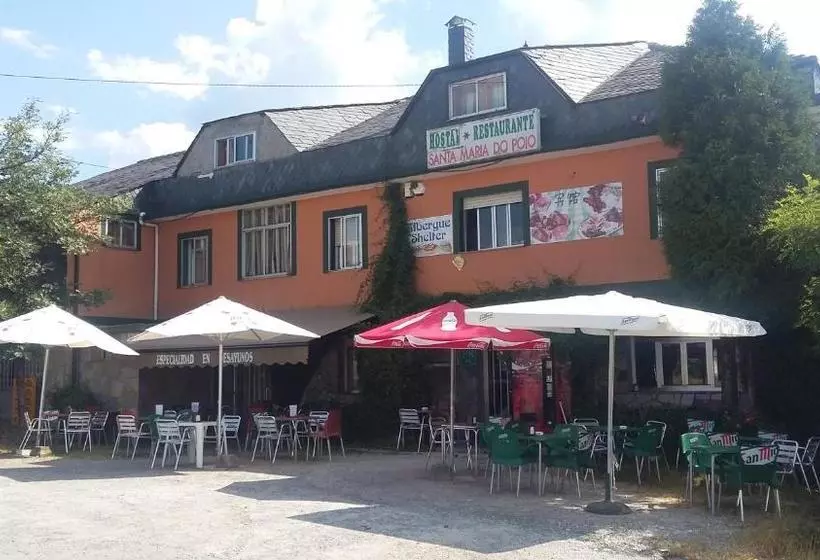 ペンション Hostal Santa Maria Do Poio