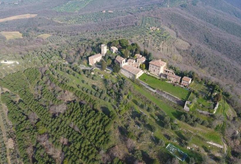 酒店 Castello Di Mongiovino