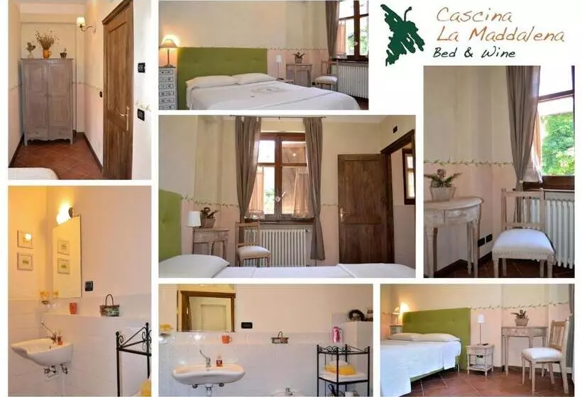 ホテル Cascina La Maddalena Bed & Wine