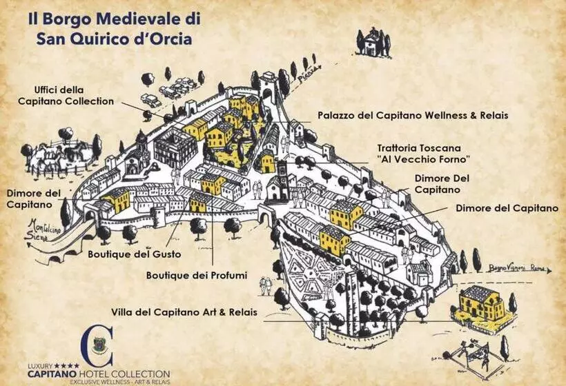 ペンション Torre Camaldoli B&b Borgo Capitano Collection Albergo Diffuso