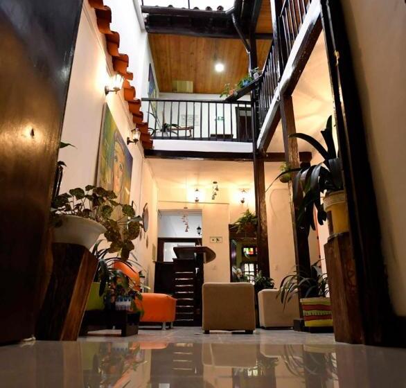 هاستل Aroma Del Bosque Posada Cafe