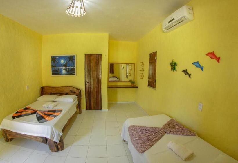 פנסיון Pousada Vila Bella   Praia Do Macapá