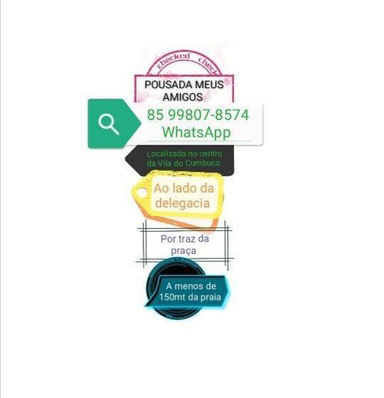 بنسيون Casa Meus Amigos Kitesurf In The Center Of Cumbuco