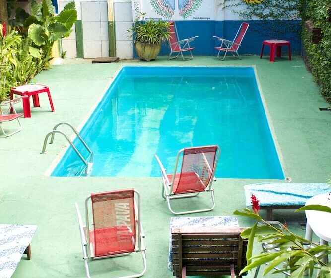 پانسیون Pousada Quiosque Hospedagem La Bilbaina