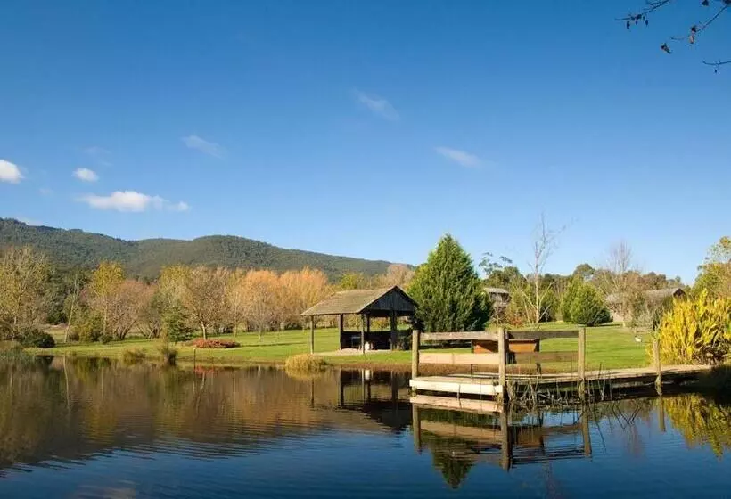 簡易ホテル Sanctuary Park Cottages