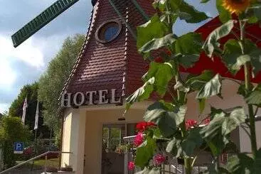 בית מלון כפרי Restaurant Zur Windmuhle