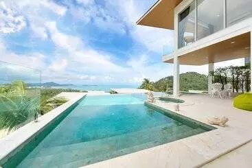 آپارتمان‌های توریست‌ها Villa Iroxa With Panoramic Sea View
