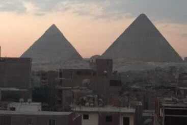 בית מלון כפרי Faran Pyramids View Lnn