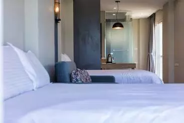 تختخواب و صبحانه Jia Xiang Lin Guan Hai Homestay