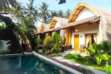 ベッドアンドブレックファースト Teras Lombok Bungalow