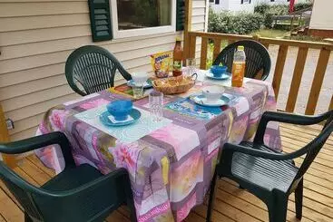 ホテル Mobile Home 3 Chambre Clim Tv Camping 4