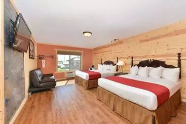 בית מלון כפרי Americas Best Value Inn Wall