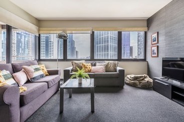 شقة 1714/250 Elizabeth  Big 2 Bedrooms  Heart Of Melbourne Cbd