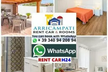 Pensjonat Arricàmpati Rooms In Villa & Rent Car Airport