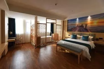 Hotelli Vx Wuxi East Railway Station Jin An Road