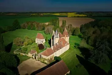Nocleg ze śniadaniem Chambre Jaune Manoir De La Vove Perche