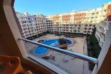 هتل آپارتمان Florenza Hurghada Pool View Chalet # I324