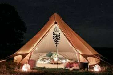 بيت ريفى 5 Meter Bell Tent  Up To 5 Persons Glamping