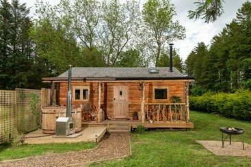 コテージ Luxury Cabin With Hot Tub