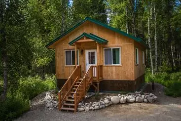コテージ Talkeetna Wilderness Lodge & Cabin Rentals