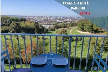 Turistihuoneistot Le Panoramique   Parking, Tram A, Netflix
