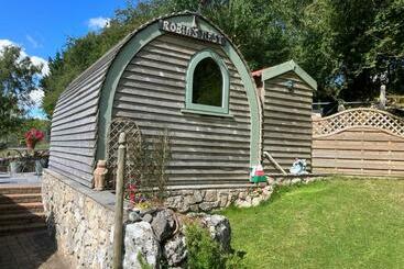 شقق خاصة سياحية Robins Nest Glamping Pod North Wales