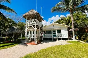 Vakantie-appartementen Cabaña Con Muelle Privado En La Laguna De Bacalar