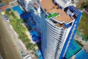 Apartmanszálloda Grand Diamond Beach Lujoso Departamento Frente Al Mar